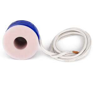 Bobina para válvula solenoide 18W com cabo elétrico branco